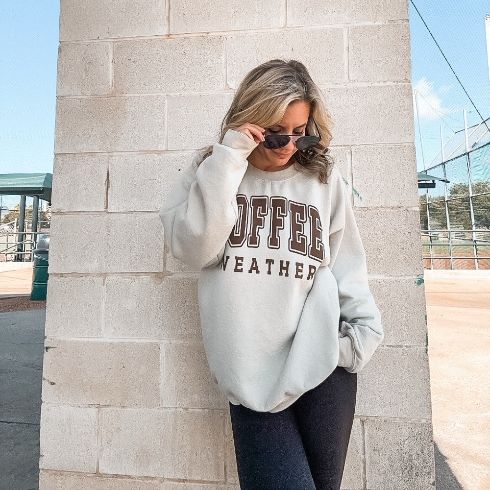 Coffee Weather Sweatshirt - Picture 4 of 7